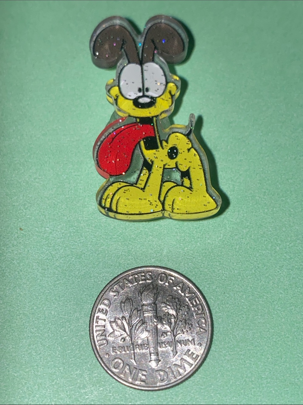 (10 for $15) Odie of Garfield Acrylic Crocs Shoe Charms